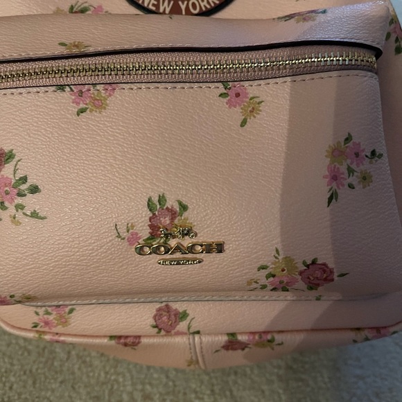 Coach Disney Minnie Mouse Pink Floral Charlie Backpack Limited Edition *BONUS - Picture 3 of 10